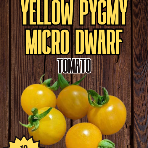 Yellow Pygmy Micro Dwarf Tomato Seeds