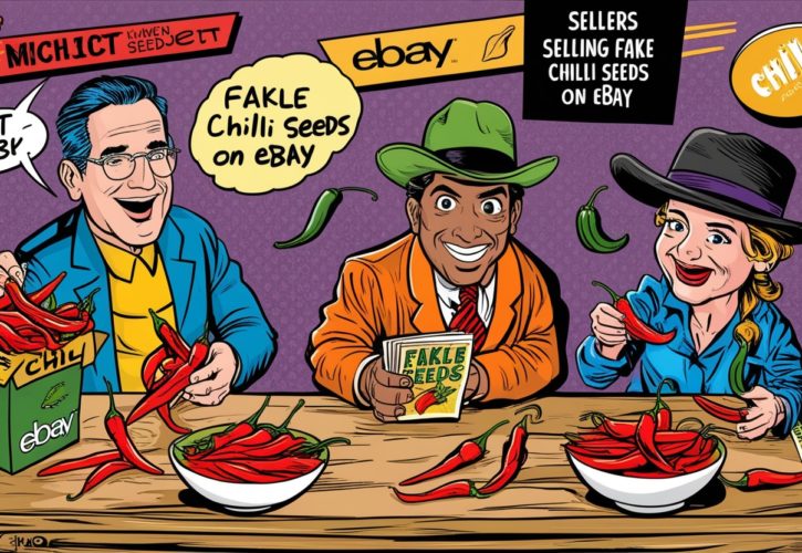 Fake Carolina Reaper Chilli Seeds on Ebay – Beware !