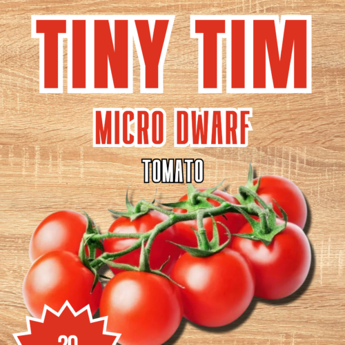 Tiny Tim Micro Dwarf Tomato Seeds