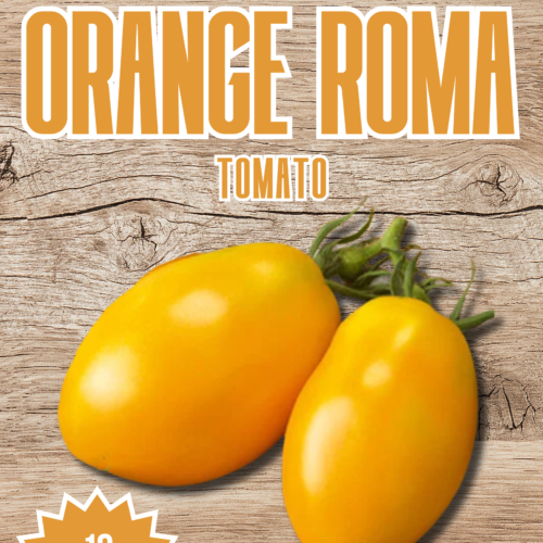 Orange Roma Tomato Seeds